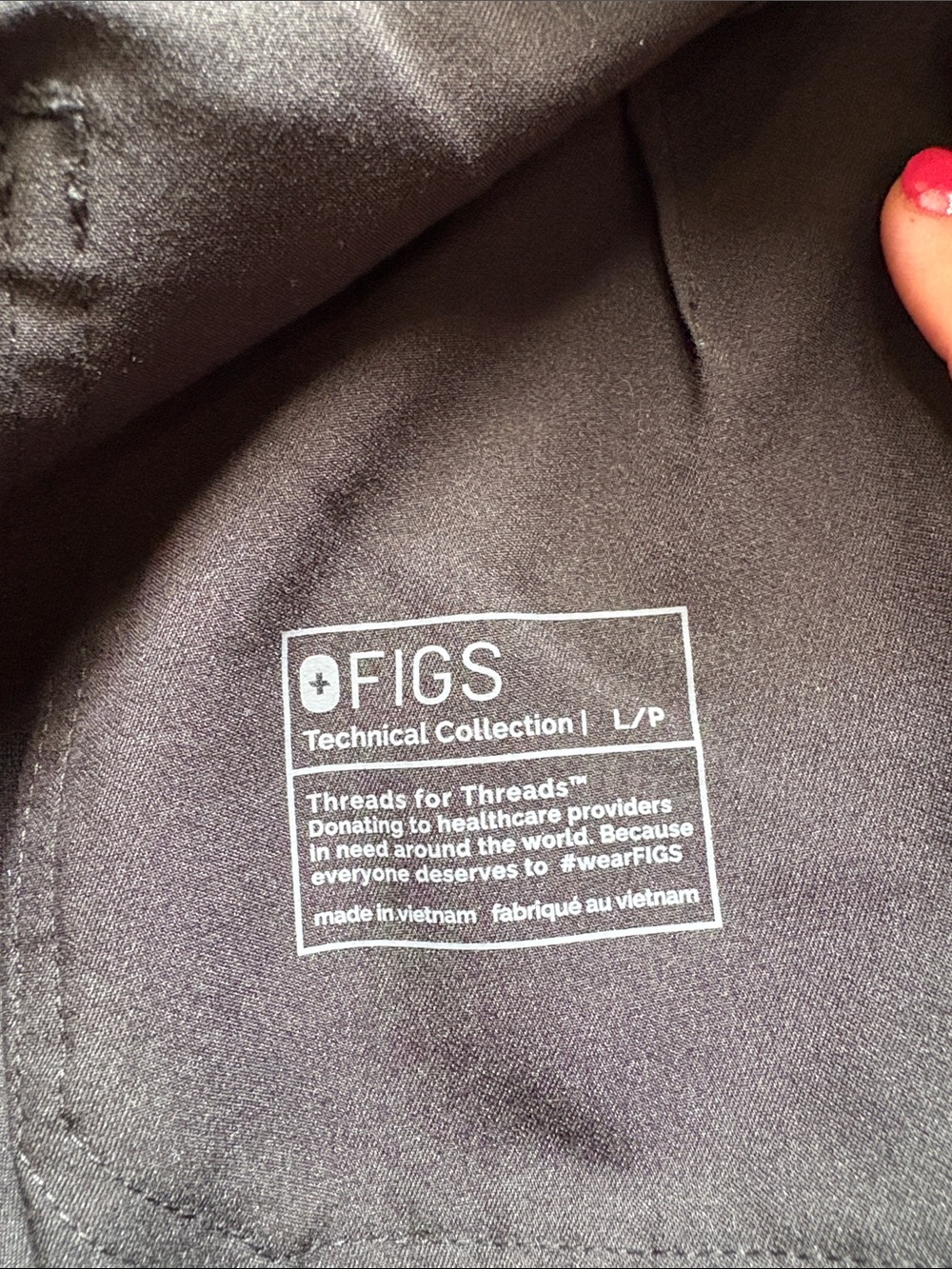 Figs High Waisted Livingston Basic Scrub Pants - Picture 3 of 4